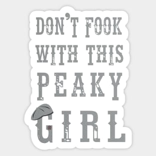 Newsboy Girl mk2 Sticker